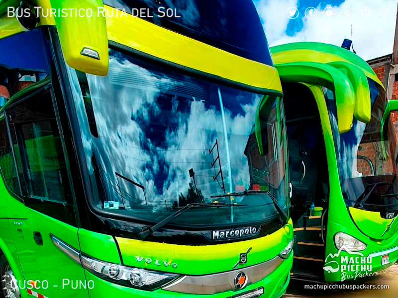 Bus Turístico Ruta del Sol Puno Cusco