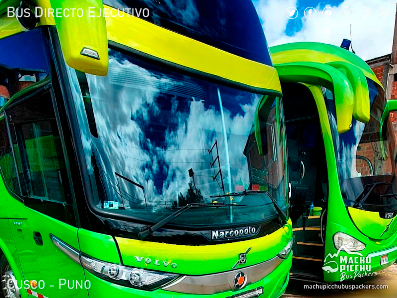 Bus Directo Puno a Cusco (Cama 160° Zona VIP - Noche 22:00 hrs)